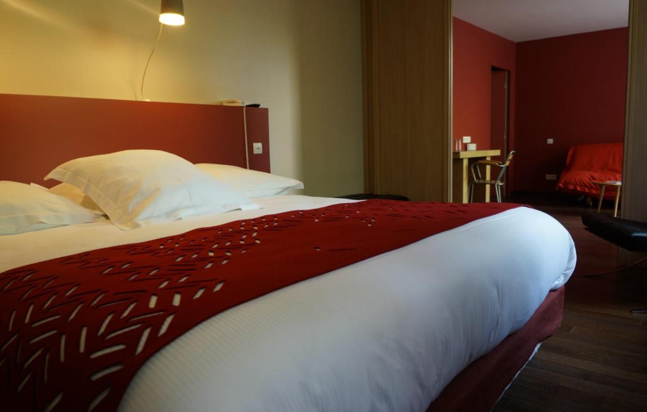Aux Terrasses Hotel Tournus Luaran gambar